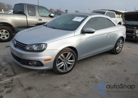 2013 Volkswagen Eos Executive from USA, damaged, VIN WVWFW8AH3DV005164